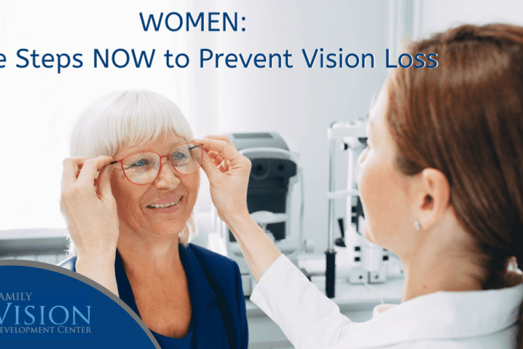 women vision loss