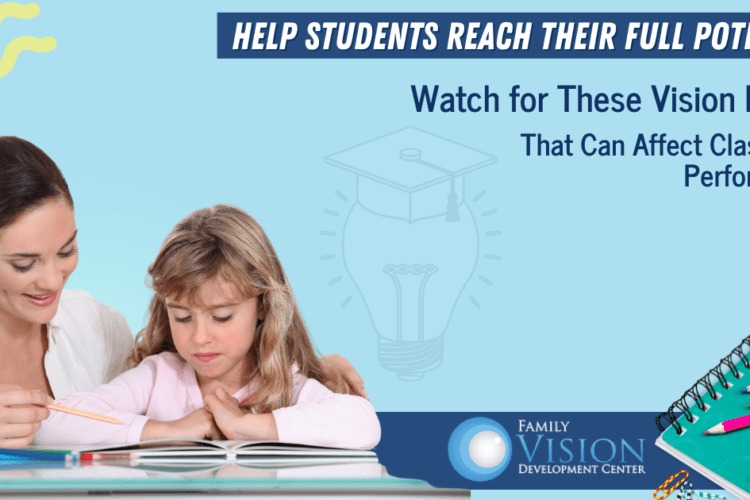 teachers watch for vision problems