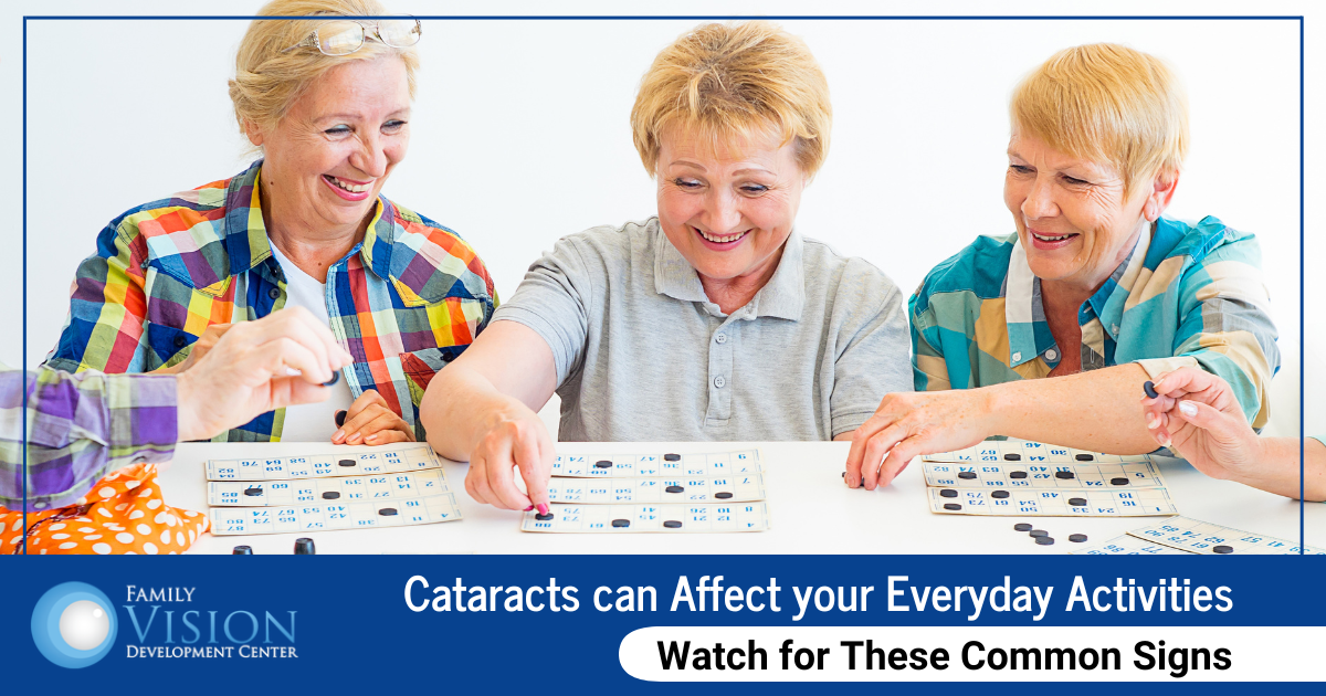 cataracts warning signs