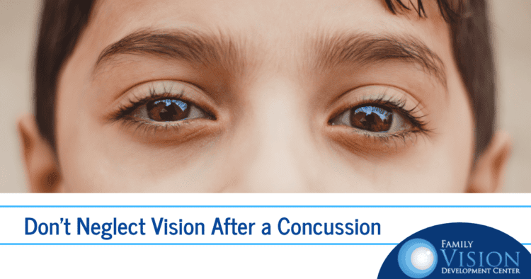 vision problems after concussion