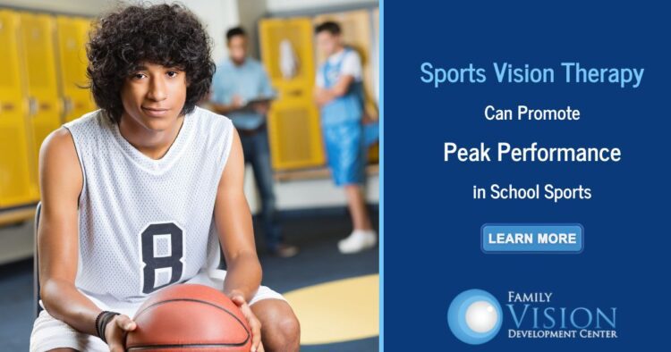 student athlete vision training