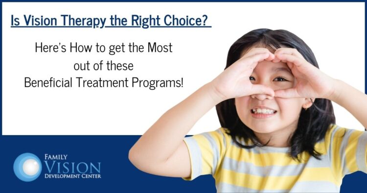 vision therapy program benefits