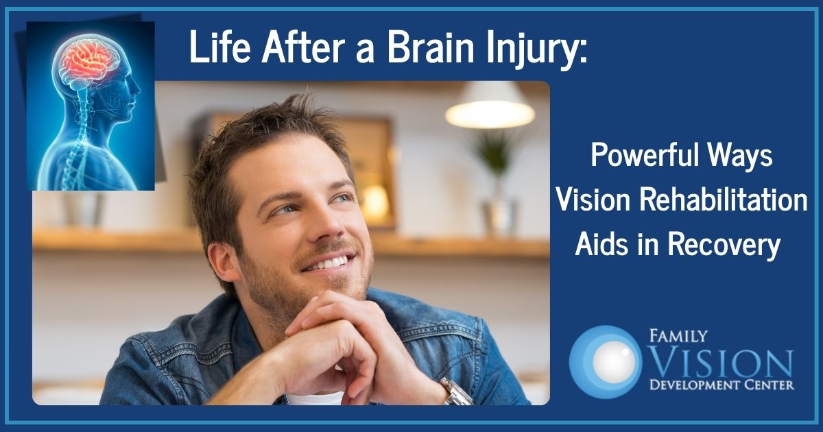 vision rehabilitation after a brain injury