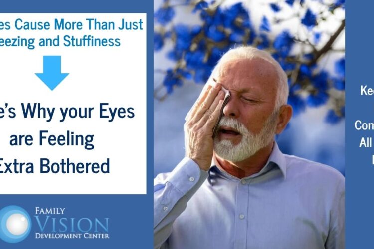 why eyes feel worse during allergy season