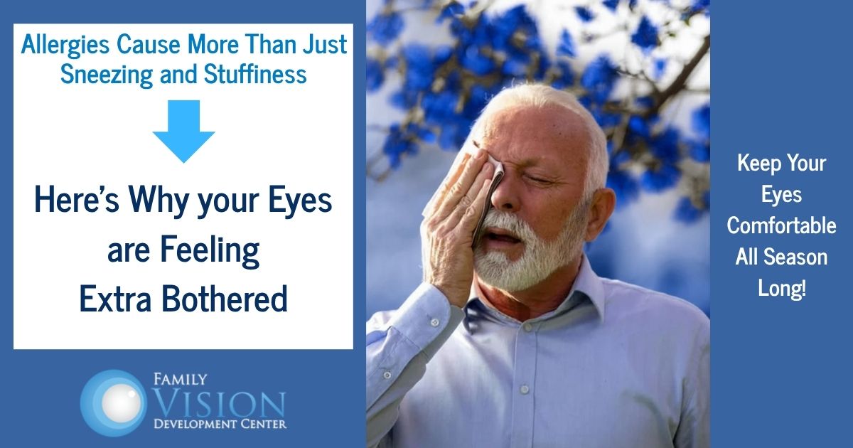 why eyes feel worse during allergy season