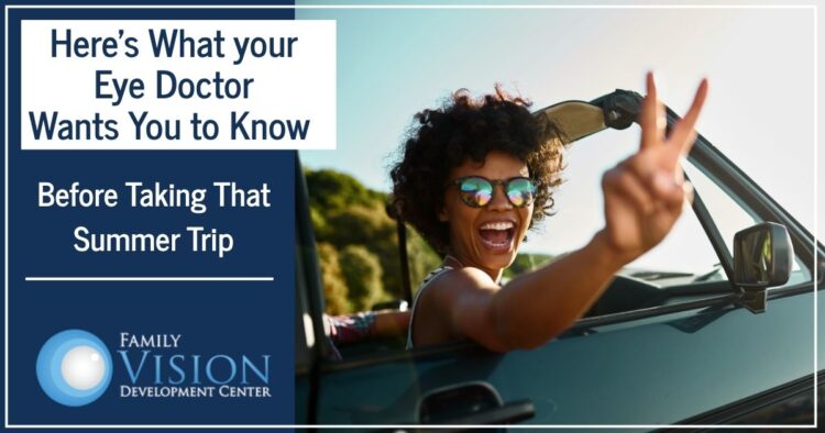 summer vacation eye care
