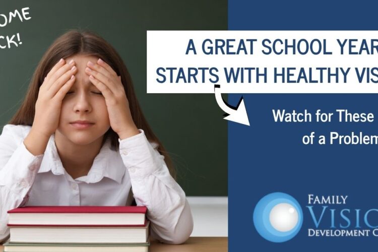 back to school signs of vision problem